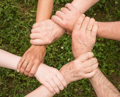 Mani unite - Foto di <a href="https://pixabay.com/it/users/anemone123-2637160/?utm_source=link-attribution&utm_medium=referral&utm_campaign=image&utm_content=2447163">Anemone123</a> da <a href="https://pixabay.com/it//?utm_source=link-attribution&utm_medium=referral&utm_campaign=image&utm_content=2447163">Pixabay</a>